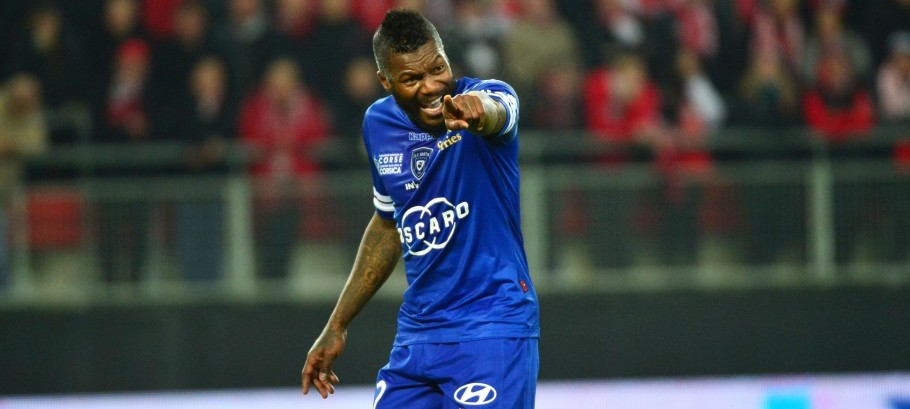 Djibril CISSE - 11.01.2014 - Valenciennes / Bastia - 20e journee Ligue 1