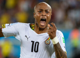 André Ayew en équipe nationale du Ghana