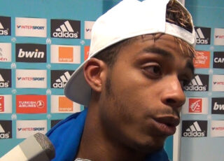 Mario Lemina en zone mixte