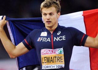 Christophe Lemaitre, recordman sur 100 et 200 m en France