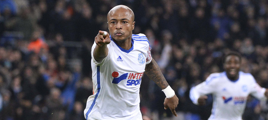 André AYEW / Marseille / Metz - 17eme journee de Ligue 1