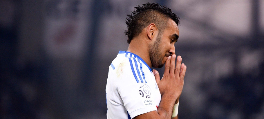 Deception Dimitri PAYET - 24.04.2015 - Marseille / Lorient - 34eme journee de Ligue 1 