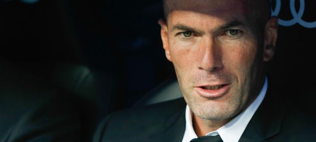 Zinedine Zidane - 22.09.2013 - Real Madrid / Getafe - 5eme journee de Liga Photo : LOF / Icon Sport