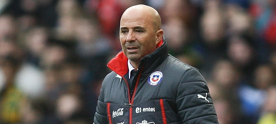 Jorge Luis Sampaoli Moya - 29.03.2015 - Bresil / CHili - match amical -Londres Photo : Zemanek / BPI / Icon Sport