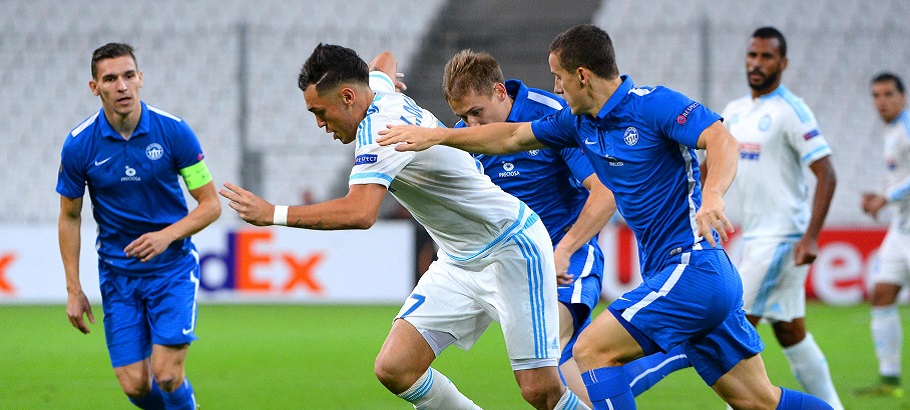 Lucas OCAMPOS - 01.10.2015 - Marseille / Slovan Liberec - Europa League Photo : Gaston Petrelli / Icon Sport