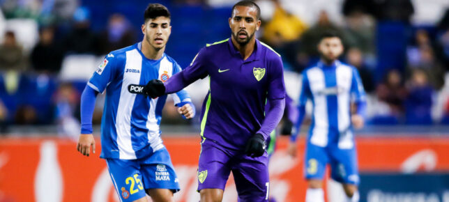 Fernando Tissone - 21.11.2015 - Espanyol Barcelone / Malaga - 12eme journee de Liga Photo : Bagu Blanco / Icon Sport