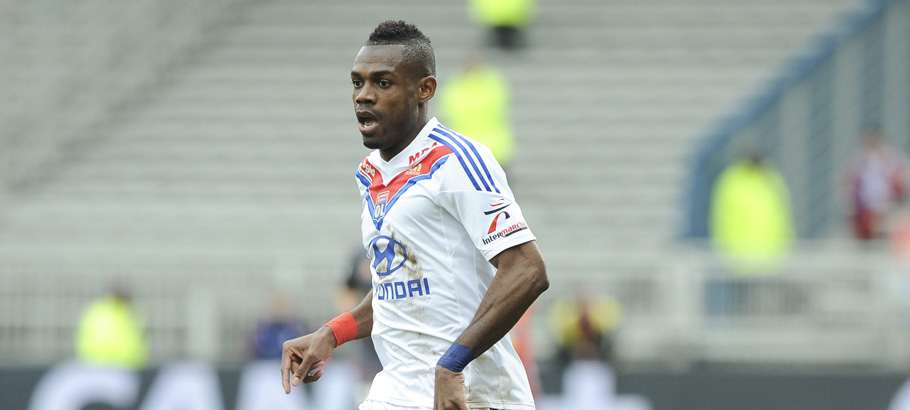 Henri BEDIMO - 16.02.2014 - Lyon / Ajaccio - 25eme journee de Ligue 1 - Photo : Jean Paul Thomas / Icon Sport