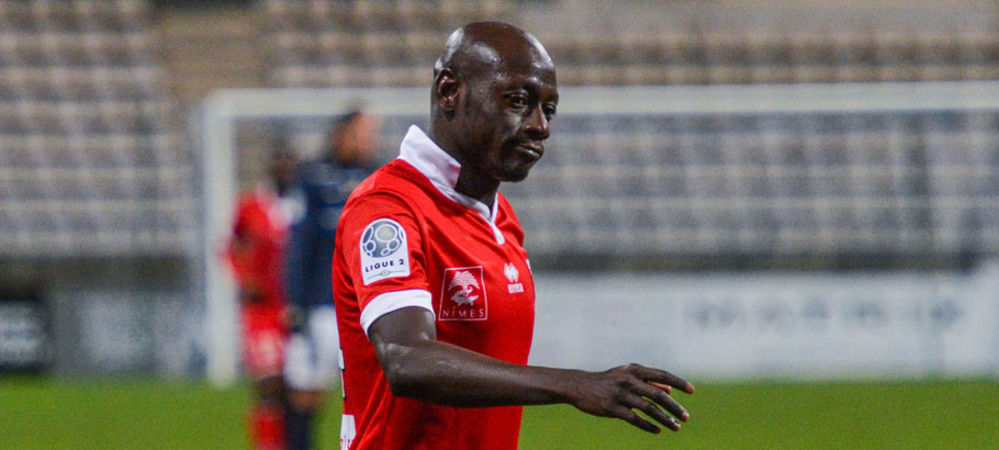 Ousmane Cissokho - 12.02.2016 - Paris FC / Nimes - 26eme journee de Ligue 2 Photo : Anthony Dibon / Icon Sport