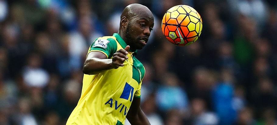 Youssuf Mulumbu - 31.10.2015 - Manchester City / Norwich - 11eme journee de Premier League Photo : Matt West / BPI / Icon Sport