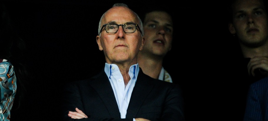 Frank Mc Court new chairman of Marseille during the Ligue 1 match between Olympique de Marseille and Olympique Lyonnais at Stade Velodrome on September 18, 2016 in Marseille, France. (Photo by Mathieu Valro/Icon Sport)