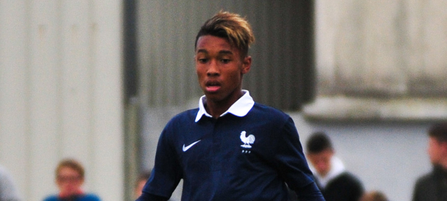 Boubacar Kamara - 15.09.2015 - France / Republique Tcheque - Match Amical U17 Photo : Philippe Le Brech / Icon Sport