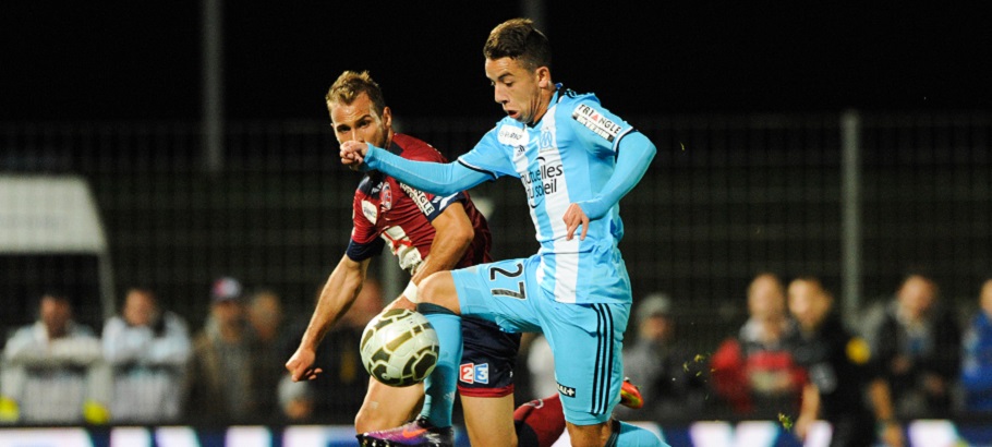 Maxime LOPEZ of Marseille during the League cup match between Clermont and Olympique de Marseille on October 26, 2016 in Clermont, France. (Photo by Jean Paul Thomas/Icon Sport)