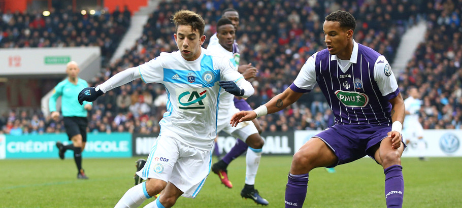 Maxime Lopez - OM - Olympique de Marseille Coupe de France - Toulouse