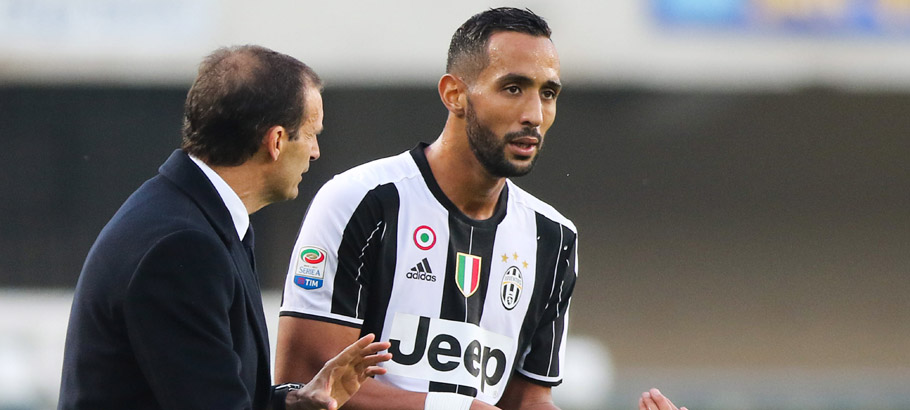 Massimiliano Allegri - Benatia Medhi - Chievo Verona - Juventus