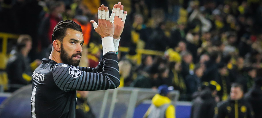 Rui Patricio lors du match Borussia Dortmund vs Sporting.