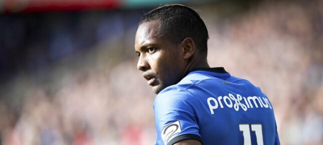 Club's Jose Izquierdo pictured during the Jupiler Pro League match between Club Brugge and RSC Anderlecht, in Brugge, Sunday 14 May 2017, on day 8 (out of 10) of the Play-off 1 of the Belgian soccer championship. Photo : Lefour / Belga / Icon Sport *** Local Caption ***