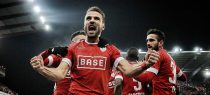 Standard's Orlando Sa celebrates after scoring during the Jupiler Pro League match between Standard de Liege and Waasland Beveren, Sunday 23 October 2016, on the eleventh day of the Belgian soccer championship. Photo: Bruno Fahy / Belga / Icon Sport