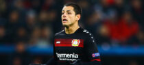 Javier Hernandez of Bayer 04 Leverkusen shows a look of frustration during the UEFA Champions League Round of 16 First Leg match between Bayer 04 Leverkusen and Atletico Madrid played at the BayArena, Leverkusen, Germany on 21st February 2017 -------------------- Kieran McManus / BPI / Icon Sport Football - UEFA Champions League 2016/17 Round Of 16 First Leg Bayer Leverkusen v Atletico Madrid BayArena, Leverkusen, Germany 21 February 2017