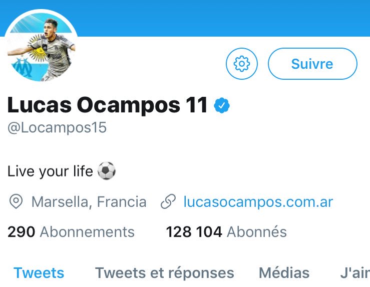 ocampos statut twitter