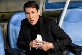 Rudi Garcia sur le banc de l'OM en 2019