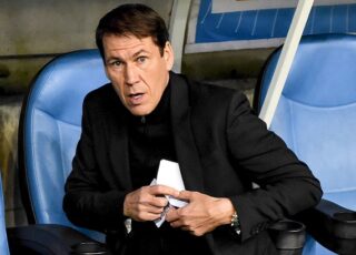 Rudi Garcia sur le banc de l'OM en 2019