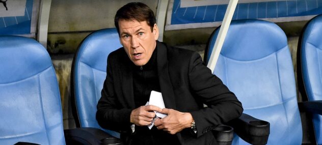 Rudi Garcia sur le banc de l'OM en 2019