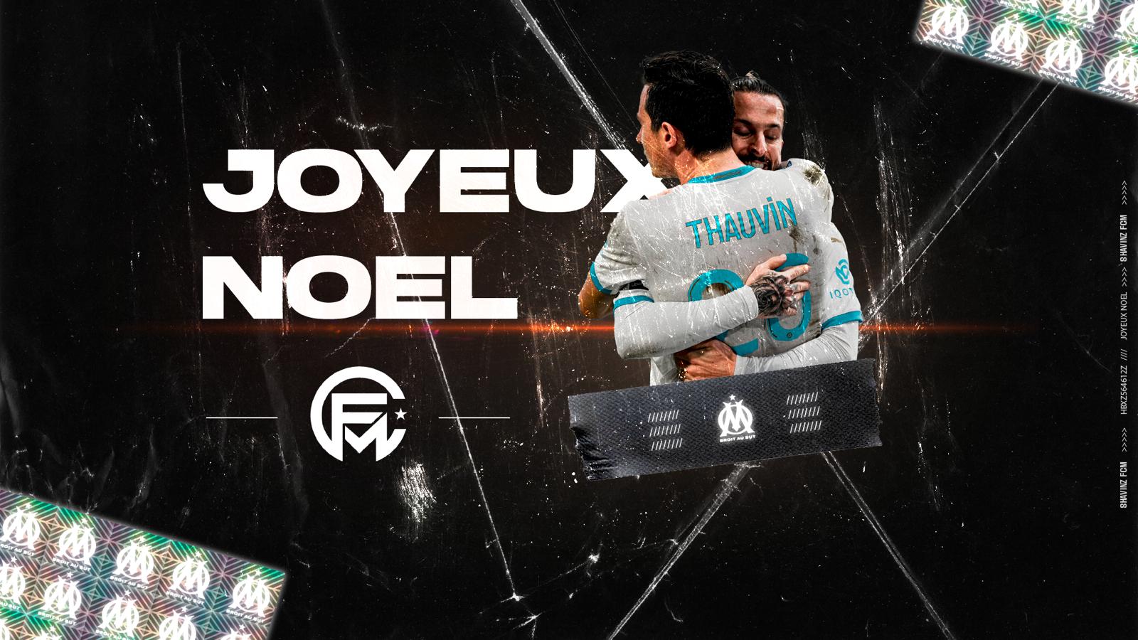 FCMarseille souhaite un joyeux Noël 2020 à tous les supporters de l’OM