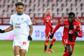 Boubacar Kamara match Dijon OM