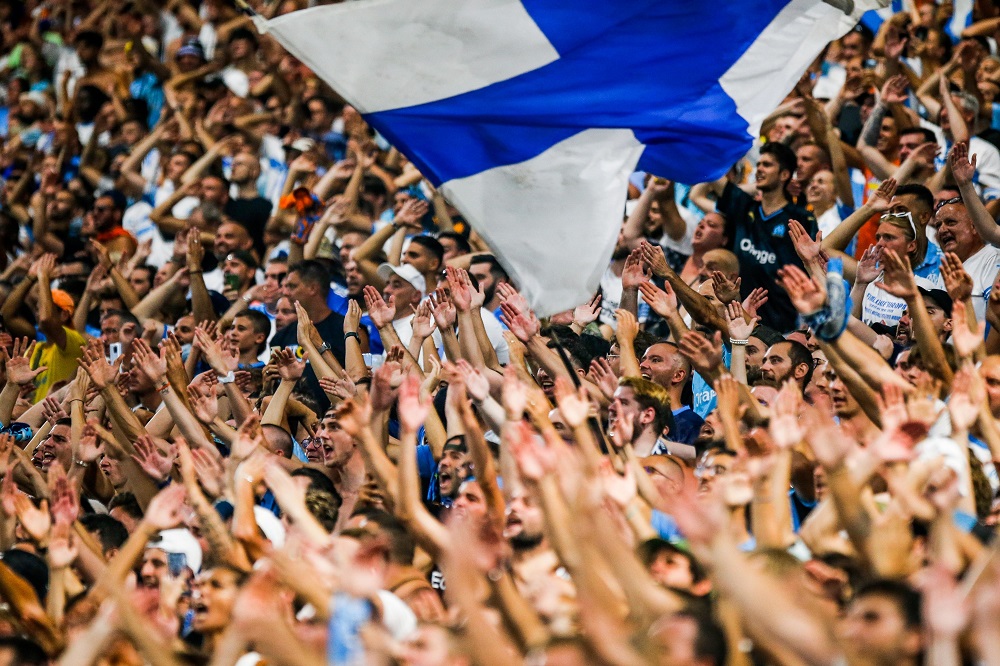 Supporters de l'Olympique de Marseille