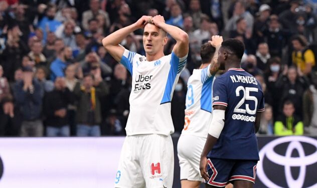 Arkadiusz MILIK au stade vélodrome lors du match OM PSG en 2021