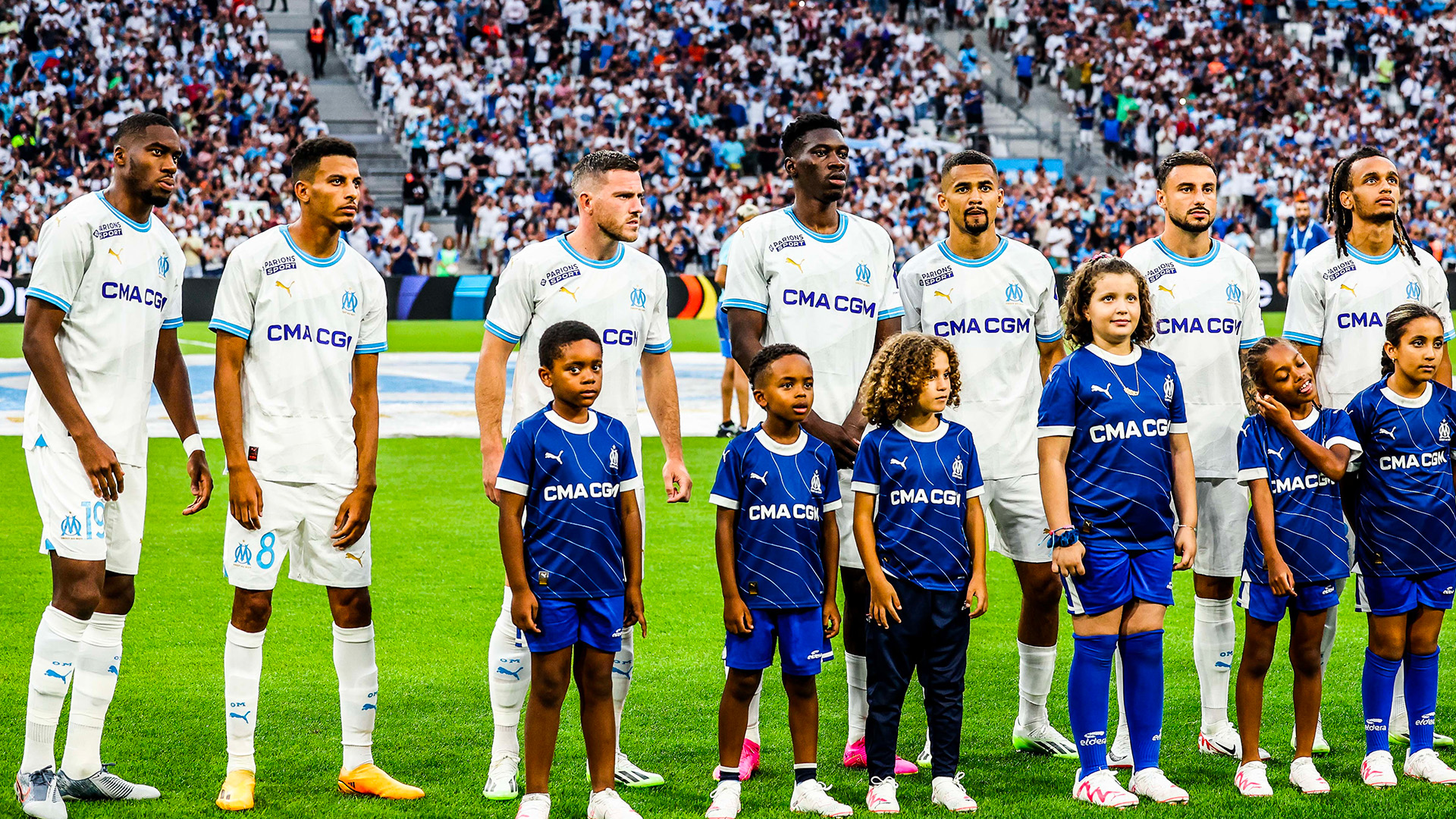 OM Lyon Le groupe marseillais avec quelques absents et un retour