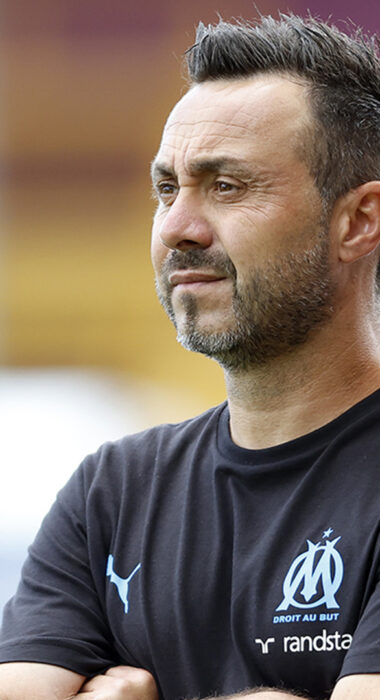 Roberto De Zerbi entraineur de l'OM