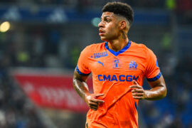 Luis Henrique , joueur de l'Olympique de Marseille (OM)
