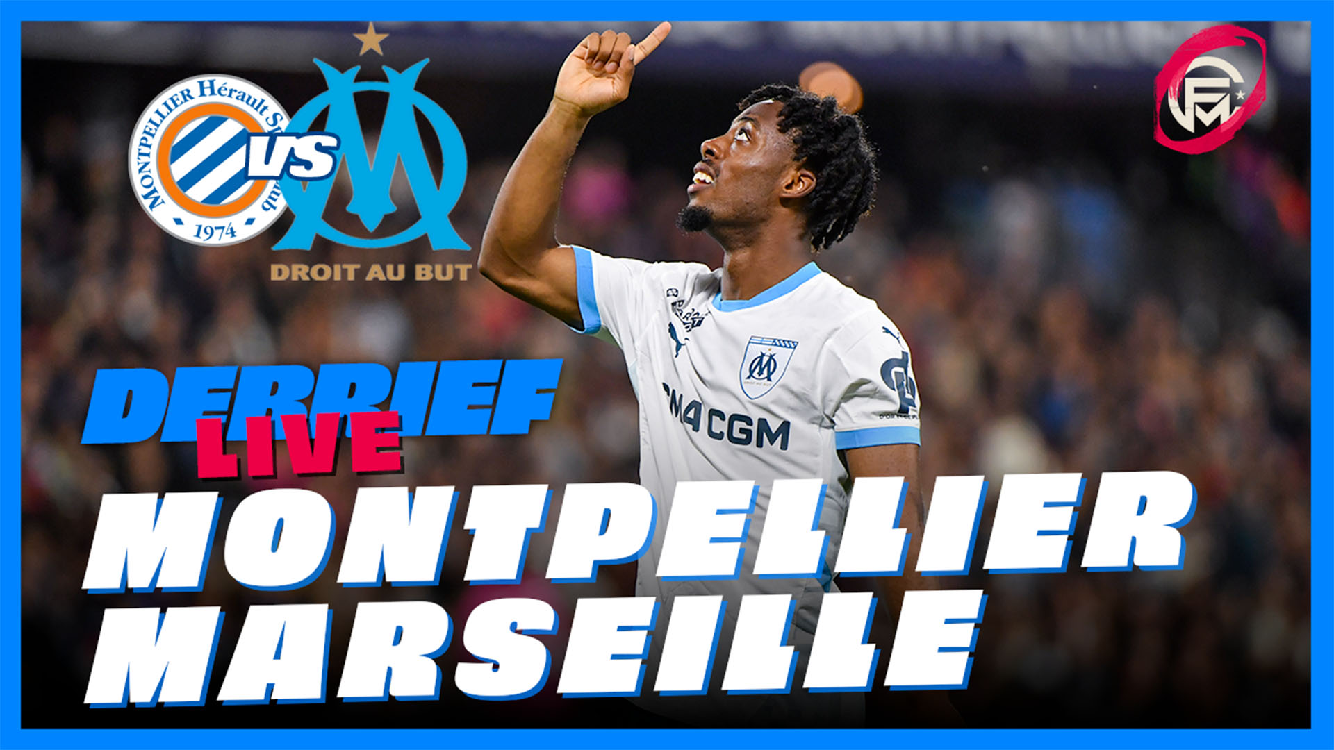 Billet OM Olympique De Marseille - MHSC Vs OM (place N°025)