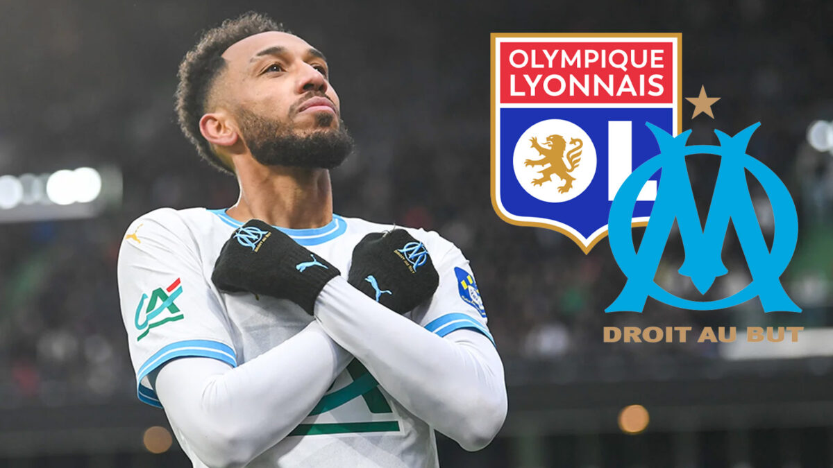 Aubameyang Lyon OM 2025