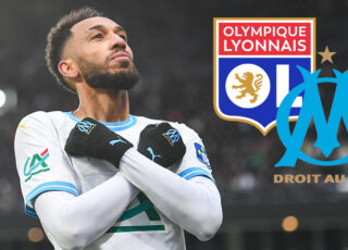 Aubameyang Lyon OM 2025