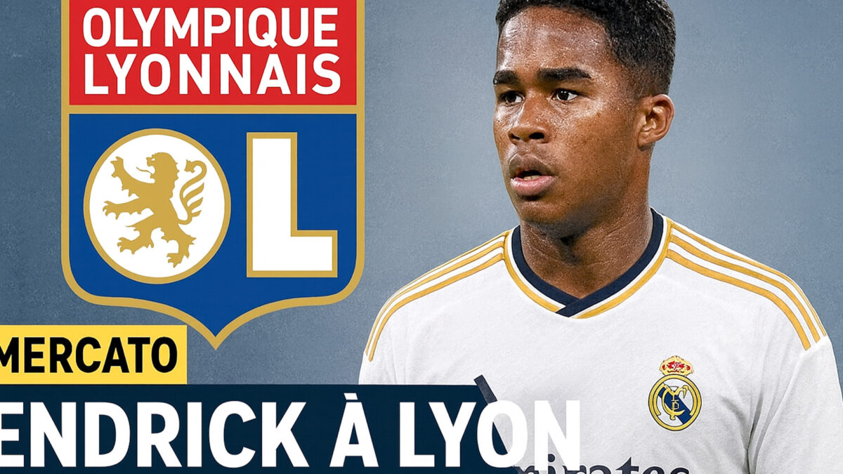 Mercato OL - Endrick proche de Lyon
