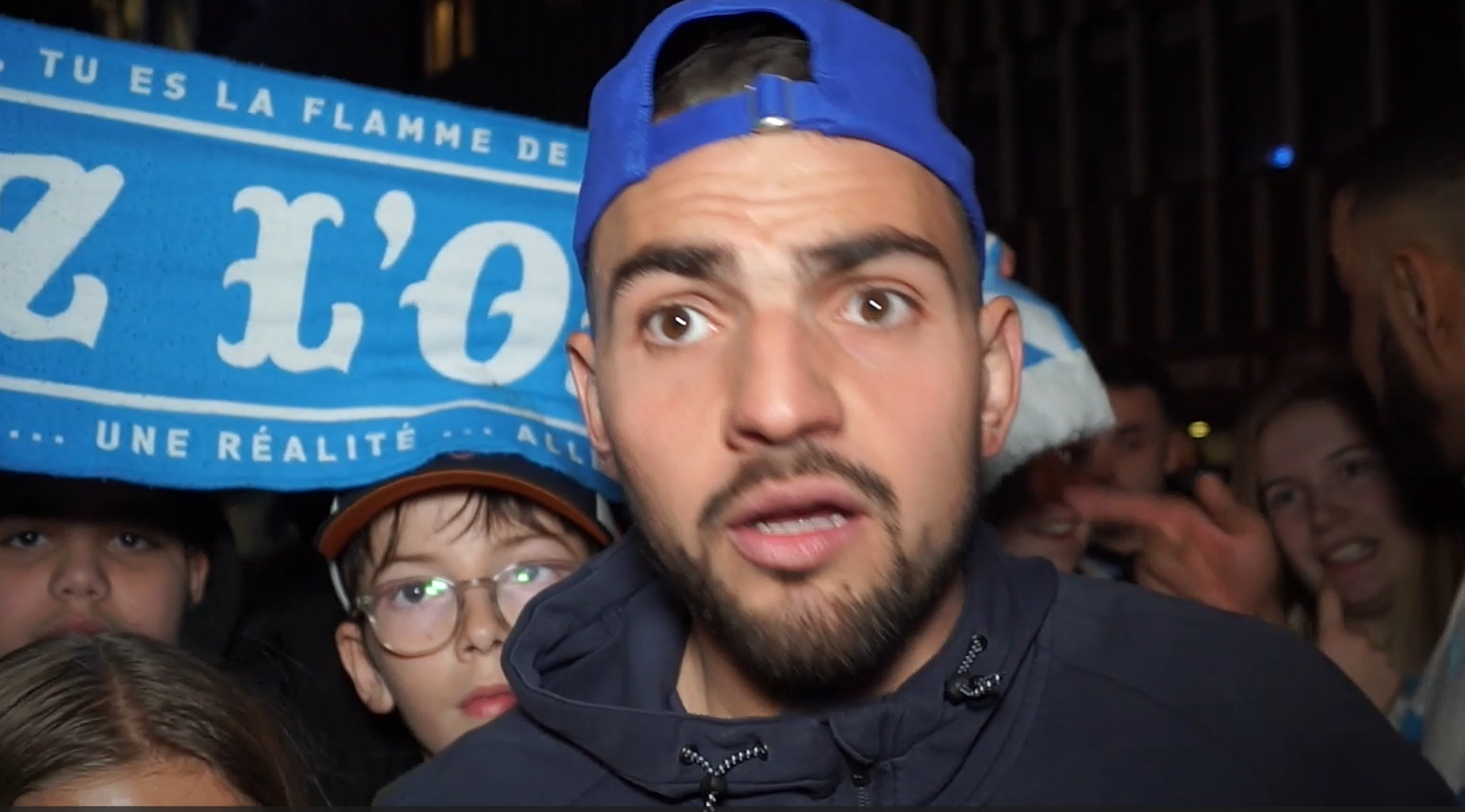 FANCAM OM – OL (3-2) : 🔥Les supporters marseillais en folie ! Un seul olympique, Lyon mort, Aulas…