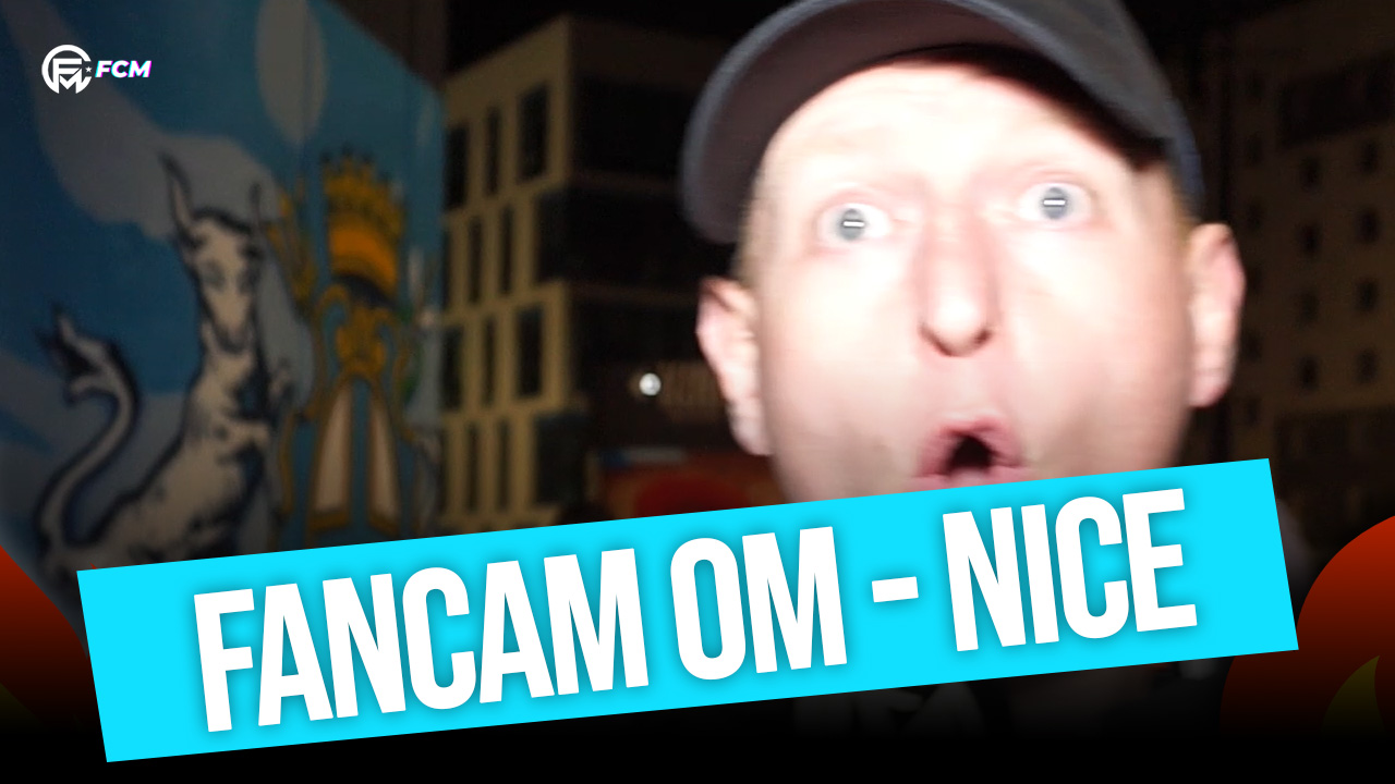 FanCam OM – Nice (1-1) : “des pitres”, énorme colère des supporters marseillais🤬